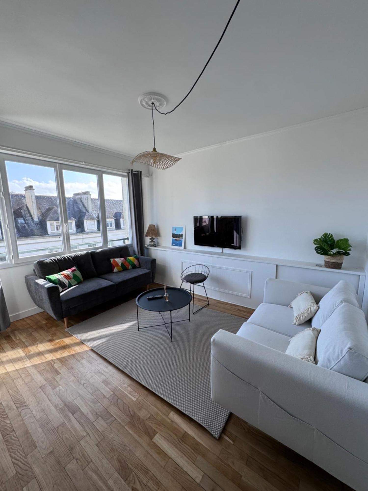 Charmant Appartement T3 Avec Balcon, Centre-Ville Лорьян Экстерьер фото
